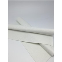 Фетр Skroll в рулоне ширина 100см намотка 50м, мягкий (Soft), толщина 1мм цвет №073 (white)