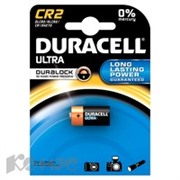 Батарея DURACELL CR2 ULTRA 3V Lithium бл/1