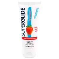 Hot Super Glide Strawberry, 75 мл
Съедобная смазка со вкусом клубники