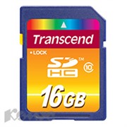 Карта памяти Transcend SDHC 16GB Class10(TS16GSDHC10)