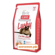 Сухой корм Brit Care Cat Lucky Vital Adult для взрослых кошек 2кг