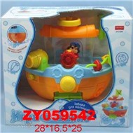 Игрушка для ванны 0298ZYC Корабль в кор.