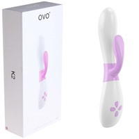 Ovo Rabbit, бело-розовый
Вибратор с клиторальным стимулятором