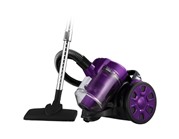 Пылесос Home element HE-VC1801, 2100 Вт, мощность всасывания 300 Вт, 2 л, черный/фиолетовый