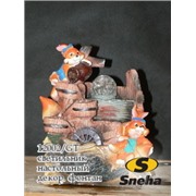  Sneha 12002/GT светильник настольный "декор. фонтан"