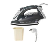 Утюг электрический Vitek VT-1241 GY, антипригарное покрытие, 2200 Вт