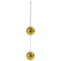 Toyz4lovers Candy Balls Lux, золотые
Вагинальные шарики на гибкой сцепке