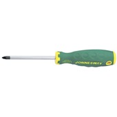 Отвертка  ANTI-SLIP GRIP  Poziiv ® PZ0 3x60x150 мм. Jonnesway Jonnesway арт. 'D71Z060'
