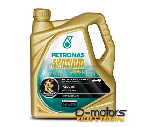 Petronas Syntium 3000 E 5W-40 (4л)