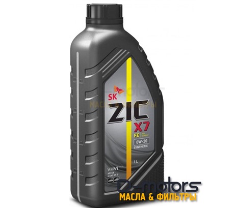 Моторное масло ZIC X7 FE 0W-20 (1л.)