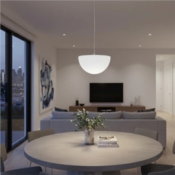 Подвесной светильник полусфера 30-80см