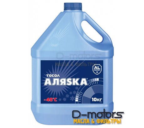 Охлаждающая жидкость Тосол Аляsка А-40 (10кг.)