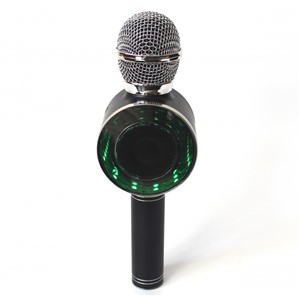 Беспроводной караоке микрофон световой WS-668 Черный