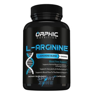 L-Аргинин Экстра Orphic Nutrition, 1340 мг, 60 капс.