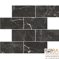 Мозаика Marmori  St. Laurent Черный K945631LPR 29x35,6 купить по лучшей цене в интернет магазине стильных обоев Сова ТД. Доставка по Москве, МО и всей России