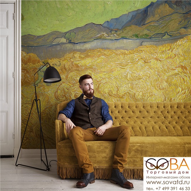 Панно BN 30544 Van Gogh купить по лучшей цене в интернет магазине стильных обоев Сова ТД. Доставка по Москве, МО и всей России