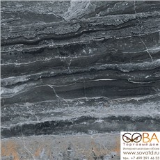 Керамогранит Vitra  Bergamo Антрацит 7ЛПР 60х60 купить по лучшей цене в интернет магазине стильных обоев Сова ТД. Доставка по Москве, МО и всей России