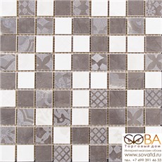 Мозаика Меравиль  натуральная 1932-0013 30х30 купить по лучшей цене в интернет магазине стильных обоев Сова ТД. Доставка по Москве, МО и всей России