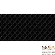 Плитка Deco облицовочная  рельеф черный (DEL232D) 29,8x59,8 купить по лучшей цене в интернет магазине стильных обоев Сова ТД. Доставка по Москве, МО и всей России