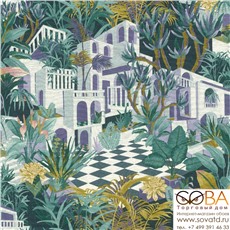 Обои Rasch Tropical House 687415 купить по лучшей цене в интернет магазине стильных обоев Сова ТД. Доставка по Москве, МО и всей России