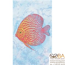 Декор Бриз  красная рыба (D403bAR8) 20х33 купить по лучшей цене в интернет магазине стильных обоев Сова ТД. Доставка по Москве, МО и всей России