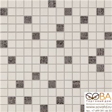 Мозаика Marazzi  Materika Mosaico Off Wh 40х40 купить по лучшей цене в интернет магазине стильных обоев Сова ТД. Доставка по Москве, МО и всей России