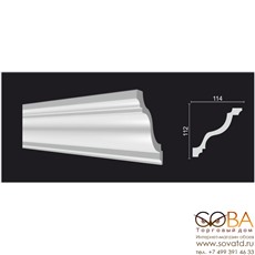 Лепнина Decor-Dizayn Карниз DD03 купить по лучшей цене в интернет магазине стильных обоев Сова ТД. Доставка по Москве, МО и всей России