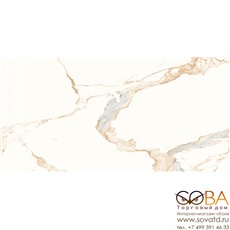 Плитка Neodom Belvedere Statuario Gold Fusion Polished (60x120)см N20320 (Индия) купить по лучшей цене в интернет магазине стильных обоев Сова ТД. Доставка по Москве, МО и всей России