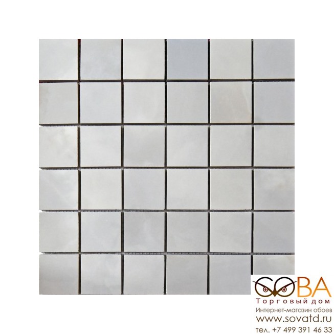 Керамогранит Neodom Onix One Mosaico Onix Cielo 5x5 (30x30)см N20358 (Индия) купить по лучшей цене в интернет магазине стильных обоев Сова ТД. Доставка по Москве, МО и всей России