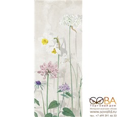 Панно Liberty  серое 01 50х60 купить по лучшей цене в интернет магазине стильных обоев Сова ТД. Доставка по Москве, МО и всей России