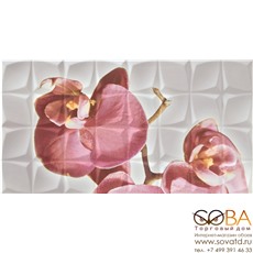 Декор Dec. Orchid C Blanco BLN  31,6x59,34 купить по лучшей цене в интернет магазине стильных обоев Сова ТД. Доставка по Москве, МО и всей России