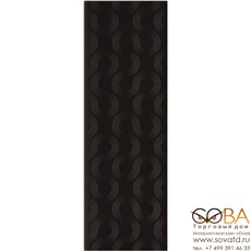 Плитка Meissen  Spin Black Geo 25х75 купить по лучшей цене в интернет магазине стильных обоев Сова ТД. Доставка по Москве, МО и всей России