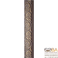 Бордюр Villeroy&Boch  La Diva черный тюльпан 5х30 купить по лучшей цене в интернет магазине стильных обоев Сова ТД. Доставка по Москве, МО и всей России