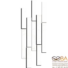 Мозаика Ametis  MA00 Muretto-3D 28x78,5 непол./полир.(10 мм) купить по лучшей цене в интернет магазине стильных обоев Сова ТД. Доставка по Москве, МО и всей России
