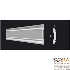 Лепнина Decor-Dizayn Молдинг DD32 купить по лучшей цене в интернет магазине стильных обоев Сова ТД. Доставка по Москве, МО и всей России