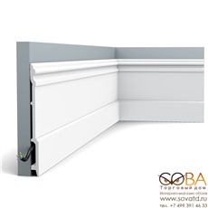 Плинтус Orac Decor SX191 Axxent купить по лучшей цене в интернет магазине стильных обоев Сова ТД. Доставка по Москве, МО и всей России