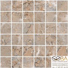 Мозаика Vitra  Marble-X Дезерт Роуз Терра Лаппато Ректификат (5х5) 30х30 купить по лучшей цене в интернет магазине стильных обоев Сова ТД. Доставка по Москве, МО и всей России
