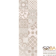 Декор Creto Вставка Dover Vetro Ivory W\DEC M 25х75 NR Satin 1 купить по лучшей цене в интернет магазине стильных обоев Сова ТД. Доставка по Москве, МО и всей России