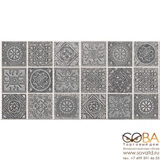 Декор Grazia  Grey "Nefertiti" 20,1х40,5 купить по лучшей цене в интернет магазине стильных обоев Сова ТД. Доставка по Москве, МО и всей России