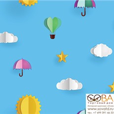 Обои Andrea Rossi Kids Land 54266-2 купить по лучшей цене в интернет магазине стильных обоев Сова ТД. Доставка по Москве, МО и всей России