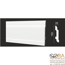 Лепнина Decor-Dizayn Плинтус DD702 купить по лучшей цене в интернет магазине стильных обоев Сова ТД. Доставка по Москве, МО и всей России