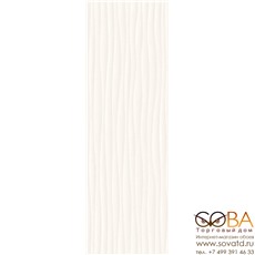 Плитка Marazzi  Eclettica White Struttura Wave 3D 40x120 купить по лучшей цене в интернет магазине стильных обоев Сова ТД. Доставка по Москве, МО и всей России