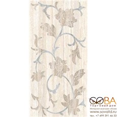 Декор Vitra  Travertini Кремовый Шлифованный Рек 30х60 купить по лучшей цене в интернет магазине стильных обоев Сова ТД. Доставка по Москве, МО и всей России