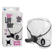 Страпон 7-Function Silicone Love Rider Dual Action Strap-On 1499-15BXSE