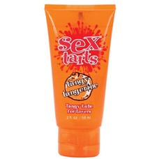 Оральный лубрикант с ароматом мандарина Sex Tarts Lube - 59 мл.