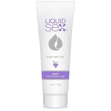 Гель для орального секса с ароматом винограда Liquid Sex Oral Sex Gel Grape - 113 гр.