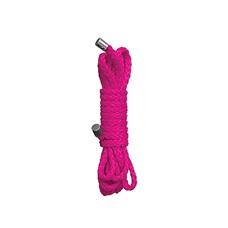 Веревка для бондажа Kinbaku Mini 1,5m Pink SH-OU073PNK