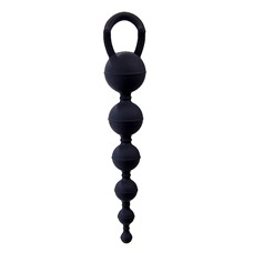 Анальная цепочка Six Balls Chain Black SH-SHT135BLK