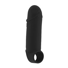 Насадка Stretchy Thick Penis Extension Black No.35 SH-SON035BLK