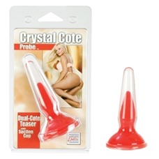 Анальная пробка Crystal Cote Probes Red 0388-11CDSE